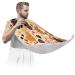 Leopard Heart Beard Bib Apron Beard Hair Catcher for Men Shaving Fathers Day Anniversary Christmas Gifts for Dad Husband Beard Bib with 2 Suction Cups