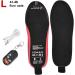 YTYZC USB Heated Shoe Insoles with Remote Control Feet Warm Sock Pad Mat Electrically Heating Insoles Electric Heater Pads (Color : D  Size : 41-46 Yards) 41-46 yards D - Buy Online on GoSupps.com