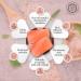 Pride Of India Pink Salt Crystal Soap - Natural Regular Shape Accessories for Wellness & Skincare | International Shipping Available - Buy Online on GoSupps.com