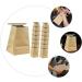 OHPHCALL Kraft Paper Bags Car Trash Bag 30 Pcs Vomit Bag Travel Kraft Paper Light Brown Vomit Bags Disposable Mini Trash Bags 1 - Buy Online on GoSupps.com