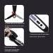 Adjustable 5 Barrel Curling Iron Wand 15 Temperature Gears Digital Display ABS and Aluminum Construction for Long Lasting Wavy Hairstyles - Buy Online on GoSupps.com