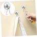 Alipis 1pc Hook up Heavy Duty Coat Hangers Suction Cup Hook Wall Key Hanger Suck Cup Hook Metal Work Towel 7X6CM Silver - Buy Online on GoSupps.com