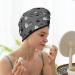 Cute Animal Cartoon Opossum Hair Towel Wraps - 2pcs Absorbent Coral Velvet for Women & Girls - Buy Online on GoSupps.com