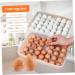 Generic Deviled Egg Holder Tray Refrigerator Household Storage Container Plastic Case Compartment Fridge Egg Holder Stackable - Buy Online on GoSupps.com