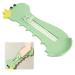 1 piece of foot meter shoe size children shoe measuring device with double scale green dinosaur footmistor suitable for children to measure the foot length and shoe size
