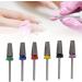 Polish Removal Drill Bit Precise Safe Long Durability Nail Drill Bits for Manicure for Acrylic Gel Nails - Buy Online on GoSupps.com
