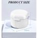 Dental Prosthesis Box with Sieve | Denture Case Set for Storage & Cleaning | White Dental Box with Cleaner Brushes - Buy Online on GoSupps.com