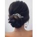 Jakawin Pearl Bride Wedding Hair Pins - Rhinestone Crystal Headpiece for Women - Bridal Hair Accessories HP179 - Buy Online on GoSupps.com