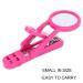 Older Nail Clipper with Magnifying Glass - Stainless Steel Adjustable Fingernail & Toenail Cutter for Seniors & Babies (Rose Red) - Buy Online on GoSupps.com