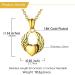 U7 Women's Gold Cremation Urn Necklace for Ash - Celtic Knot Dog Feet Wings Crucifix & Cylinder Pendant - Stainless Steel Burial Jewelry for Men - Buy Online on GoSupps.com