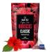 BLUE TEA - Hibiscus Classic Herbal Tea - 100 Tea Bags | Christmas Tea Gifts | CAFFEINE FREE | Vegan - Gluten Free - Non-GMO | Eco-Conscious Ziplock Pouch