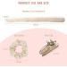 Yiclick Heatless Hair Curler for Long Hair Upgraded No Heat Hair Roller Sleeping Soft Rubber Hair Rollers Curling Ribbon and Rods for Natural Hair Beige - Buy Online on GoSupps.com