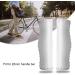 Vintage PU Leather Bike Handlebar Grips - Anti-Slip Hand-Stitched Grips for MTB, BMX, Road, Mountain Bikes - White - Buy Online on GoSupps.com