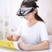 Headhand Magnifier Glasses with Lamp Old Man Reading Magnifier 1.2X 1.8X 2.5X 3.5X HD Lens Repair Circuit Board Mobile Phone Watch Identification Coin Calligraphy Stamp Tool Made in China - Buy Online on GoSupps.com