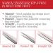 Rubis Switzerland Slanted Tip Heart Tweezer - Precision Stainless Steel Beauty Tool - Buy Online on GoSupps.com