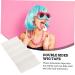 POPETPOP 5 Sheets Double-sided Tape Double Sided Adhesive Tape Invisible Lace Wig Waterproof Wig Tape Adhesive Hold Wig Tape Toupee Tape Double Sided Tape for Wig White Hair Tape Strips 2X0.5X0.1CM White - Buy Online on GoSupps.com