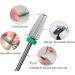 Tungsten Steel Nail Art Drill Bit 5 in 1 Grinding Head Electric Manicure Drill Attachment for Removing Cuticle Nail Gel - Buy Online on GoSupps.com