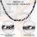 Unisex Natural Magnetic Hematite Necklace - Relieve Fatigue & Enhance Wellness - 21.6 inch (55cm - Buy Online on GoSupps.com