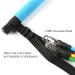 150LB Adjustable Pilates Bar Set with 5 Resistance Bands Portable Gym Stick for Full Body Workout Yoga Home Ftiness (Blue 1set) - Buy Online on GoSupps.com