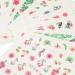 Nail Art Stickers Flowers Birds Nail Art Stickers Fashion Easy to Stick for Nail Salon for Home Use - Buy Online on GoSupps.com
