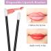 ATOMUS 50pcs 2 in 1 Eyelash Mascara Wands Lipstick Applicator Disposable Eyebrow Eyelash Extension Tools Makeup Brushes - Rose Red - Buy Online on GoSupps.com