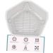 HANABASS Rabbit Toilet Bunny Litter Tray Small Animal Toilet Pet Toilet Guinea Pig Bedding White Ceramics - Buy Online on GoSupps.com