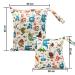 Bynsaer Wetbag Fabric Diapers - 2 Pack Reusable Pocket Cloth Diaper & Organizer Bag - Washable Baby Wet/Dry Bag in Color 04 - Buy Online on GoSupps.com