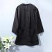 Holibanna Professional Salon Smock | Stylist Jacket & Hair Coloring Wrap | Black Kimono for Cosmetology Dog Grooming & Barber Work | Spa Client Uniform - Buy Online on GoSupps.com