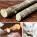 EnjoyMSS Catnip Silvervine Sticks Cat Treat Matatabi Stick Cat Teeth Cleaning stick Rod with Pure Natural Catnip small animal Molar Toothpaste Stick Pet Cat Dental Treat Chew Toy Diameter 0.6-1.3cm 5pcs - Buy Online on GoSupps.com