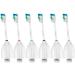 6 Pack Replacement Toothbrush Heads for Philips Sonicare Electric Toothbrush - Compatible with E Series Essence Xtreme Elite Advance and CleanCare Handles - Buy Online on GoSupps.com