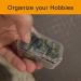Wotermly 20pcs Mini Storage Containers - Clear Plastic Boxes with Hinged Lid for Beads & Tiny Items - Size B 20 Pieces - Buy Online on GoSupps.com