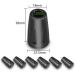 Otraki 11mm Slipproof Crutch Capsule - 6 Pieces Rubber Buffer Foot Pads for Hiking Sticks | Durable Walking Stick Accessories - Buy Online on GoSupps.com
