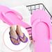 Nessbabus 6 Pairs Pedicure Slippers Disposable Flip Flops Disposable Foam Pedicure Slippers for Salon Nail Foot Spa Random Color - Buy Online on GoSupps.com