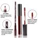 Matte Dark Red Lip Liner and Lipstick Set | Waterproof 24H Liquid Lipstick | Long Lasting Makeup Kit with Lip Liner | (05) kit05 - Buy Online on GoSupps.com