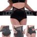 NEZIH Large size L-5XL adjustable double train lumbar support lower waist back strap pain relief breathable network design lumbar lumbar/*-large