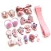 Buy Hcliptie 36-Piece Baby Girl Hair Clips | Cute Elastic Hair Ties & Loops | Perfect Hair Jewels for Little Girls - Buy Online on GoSupps.com