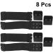 Ciieeo 24-Piece Adjustable Extensions & Wigs Hook Adapter Tapes Comfortable Stretchy Accessories for Women | Size 2x3pcs Black - Buy Online on GoSupps.com