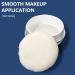 Whaline 4 Pack Velour Powder Puff - 2.9 Inch Washable Cotton Puffs with Ribbon & Case for Foundation Body & Loose Powder (White - Buy Online on GoSupps.com
