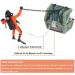 Buy Mesee Fish Tank Ornament - Diver Treasure Hunter & Treasure Chest Decoration for Aquarium - Vibrant Orange Action Decor - Buy Online on GoSupps.com