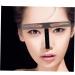 FRCOLOR Stencil Eyebrow Drawing Tool Eyebrow Ruler Template Balance Mold - Buy Online on GoSupps.com