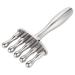 Hohxfyp acupuncture pen stainless steel 5 forks Magnetotherapy pen manual acupressure Tool for deep fabric acid load stick massage stick for face and body (6.3inch-silver 2) 6.3inch silver 2