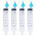 Flaredhead Portable Ear Wax Syringe Set - 4pcs 20ml/30ml Ear Irrigation Syringe for Ear Wax Removal in Children and Adults - Buy Online on GoSupps.com