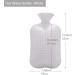 Fashy 67oz Hot Water Bottle with Quilted Cotton Cover - Gray Color - Buy Online on GoSupps.com