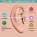 3Pairs Reetuzz Acupuncture Earring Acupressure Slimming Earrings Non Piercing Acupressure Earrings for Weight Loss (3 Pairs) - Buy Online on GoSupps.com