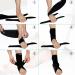 AFO Foot Drop Brace for Walking & Sleeping - Ankle Support for Plantar Fasciitis Stroke Recovery & More - Right Black - Buy Online on GoSupps.com