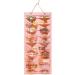Hair Clips Storage - Felt Hair Accessories Organiser | 170g Hanging Hair Storage Organiser | Wear-Resistant Display Holder Claw Clips Holder | Hanging Hair Claw Clips Holder for Women Ladies Girls Pink - Buy Online on GoSupps.com