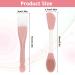 Thinp 2 Pcs Double-Ended Silicone Face Mask Applicator Tool - Ideal for Mud Clay & Gel Masks | Perfect Skin Care Brush for Effortless Application - Buy Online on GoSupps.com