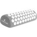 ProsourceFit Acupressure Mat and Pillow Set for Back/Neck Pain Relief and Muscle Relaxation Gray/White - Buy Online on GoSupps.com