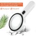 Leffis Magnifier Magnifying Glass with Light  30X Handheld 12 LED Illuminated Lighted Magnifying Glasses for Seniors & Kids Close Work  Reading  Inspection  Jewellery (White) - Buy Online on GoSupps.com