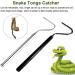 Extensible Snake Hook Stainless Steel Retractable Reptile Hook Lightweight Portable Snake Tong Snake Catcher for Outdoor Activities Wild Adventures(White) - Buy Online on GoSupps.com